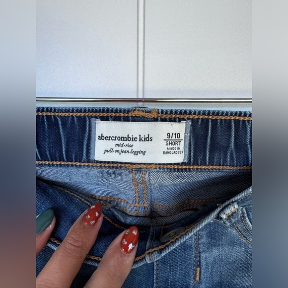 Abercrombie 9/10 Mid Rise Pull On Jean‎ Leggings - Picture 3 of 6